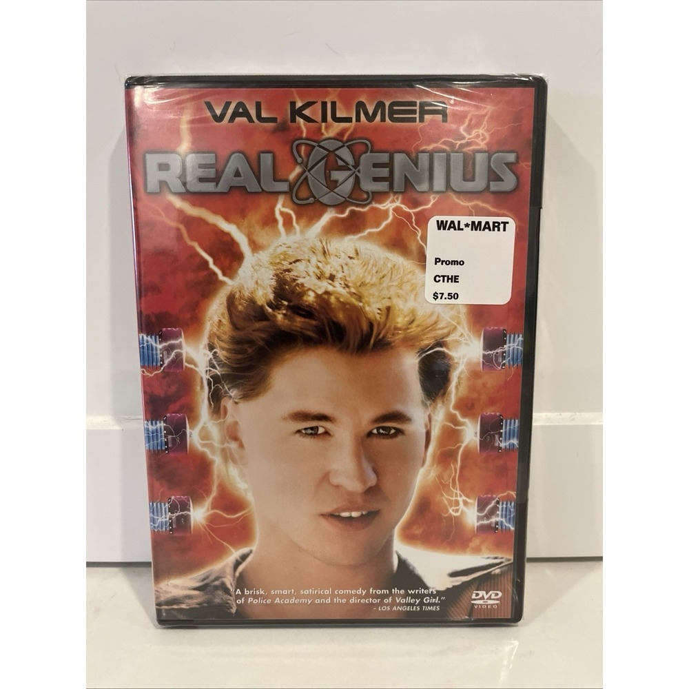 REAL GENIUS (DVD, 2007) Brand New Val Kilmer Comedy Rare OOP SEALED